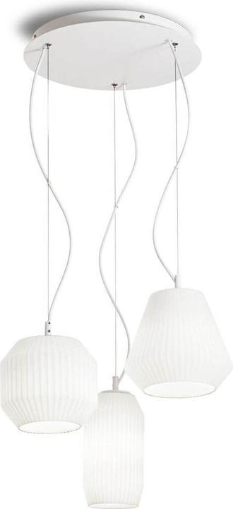 Immagine prodotto Ideal lux ORIGAMI lampada a sospensione E27 tripla ⌀400mm dimmerabile bianco 198095 (E27)