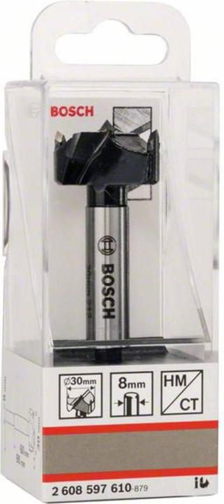 Produktbild Bosch Professional Zubehör Kunstbohrer HM, 30 x 90 mm, d 8 mm (8 mm)