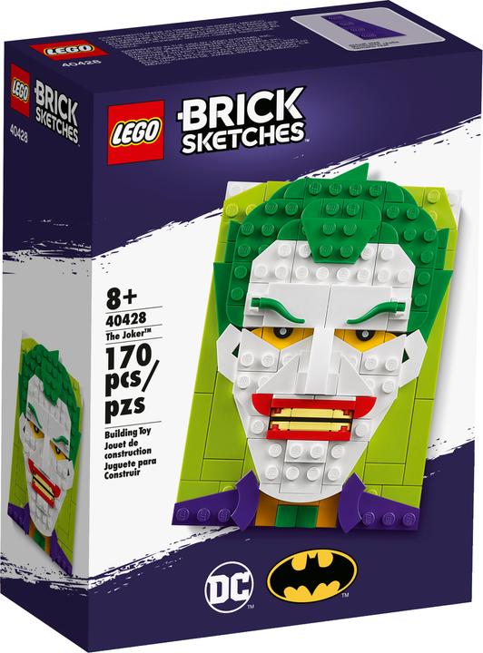 Produktbild LEGO Brick Sketches - Joker (40428)