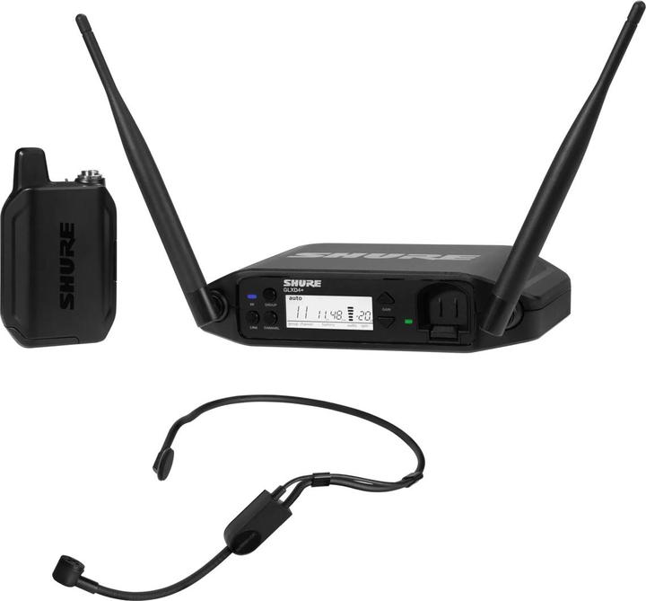 Produktbild Shure GLXD14+/PGA31 digitaal draadloos headsetsysteem