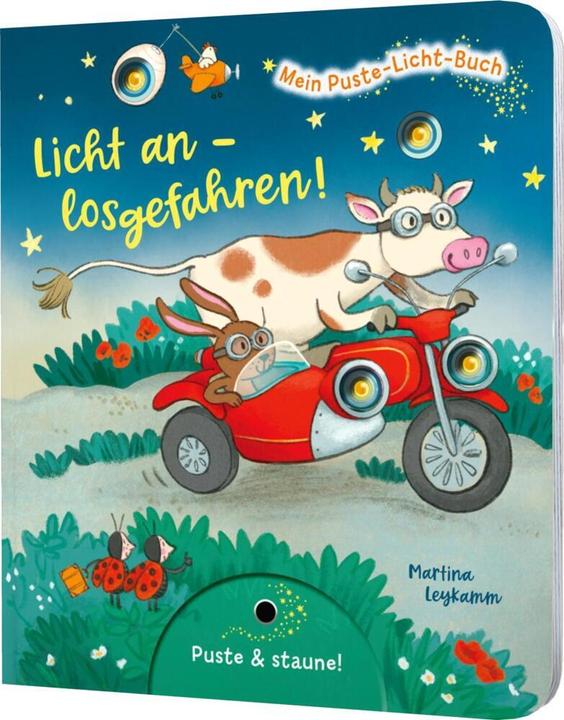 Image du produit Mein Puste-Licht-Buch: Licht an - losgefahren! (Allemand, Sylvia Tress, 2021)