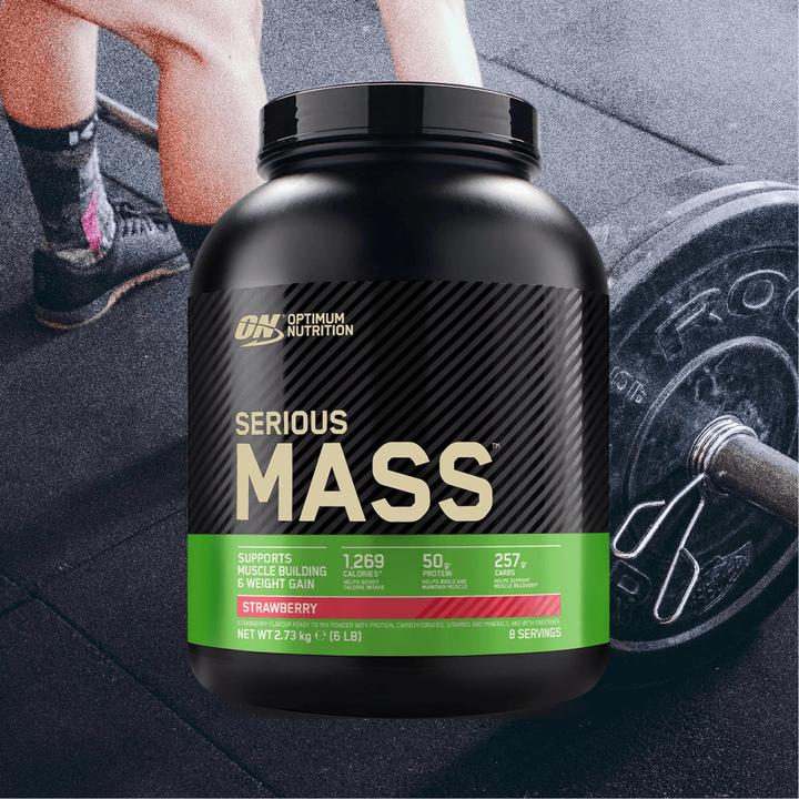 Produktbild Optimum Nutrition Serious Mass (Erdbeere, 1 x, 2722 g)