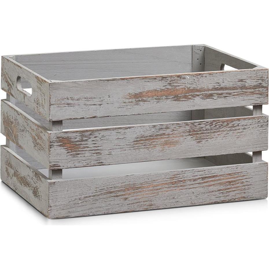 Zeller Present, Aufbewahrungsbox, Vintage (35 x 25 x 20 cm, 17.50 l)