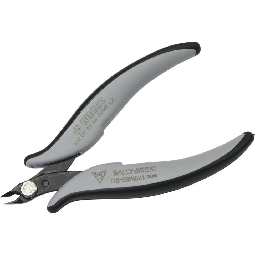 Wetec, Bolzenschneider + Seitenschneider, Micron-Shear 170M50, ESD-Griffe (130 mm)