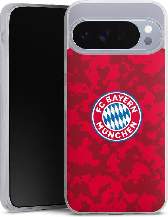 DeinDesign Silikon Hlle fr Google Pixel 10 Pro XL Handyhlle Case  Smartphone Schutzhlle FC Bayern Mnchen