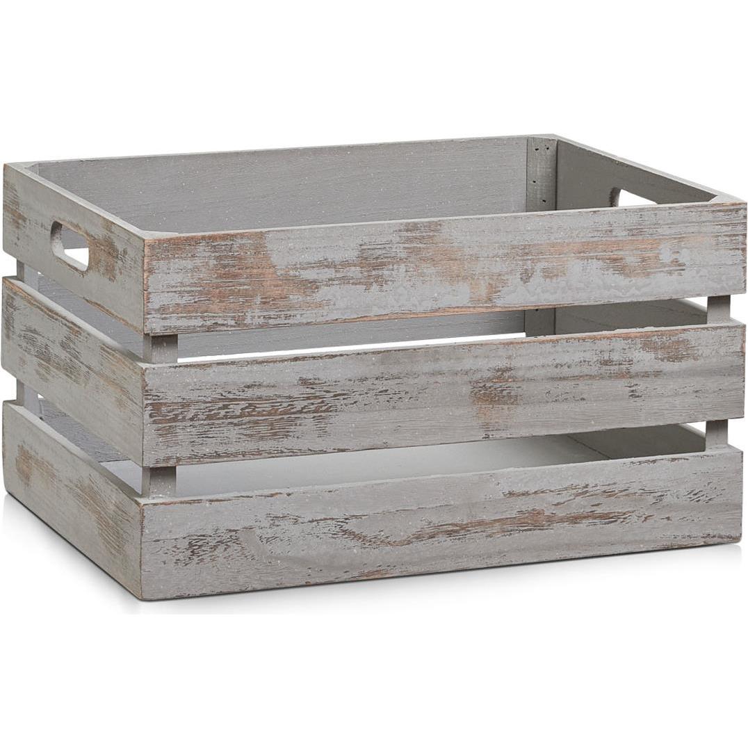 Zeller Present, Aufbewahrungsbox, Vintage (39 x 29 x 21.5 cm, 23.70 l)
