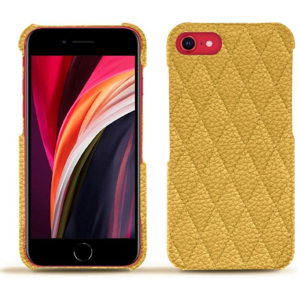 Thumbnail - Noreve Lederschutzhülle (Apple iPhone SE (2nd Gen), Apple iPhone SE (3rd Gen)), Smartphone Hülle, Orange