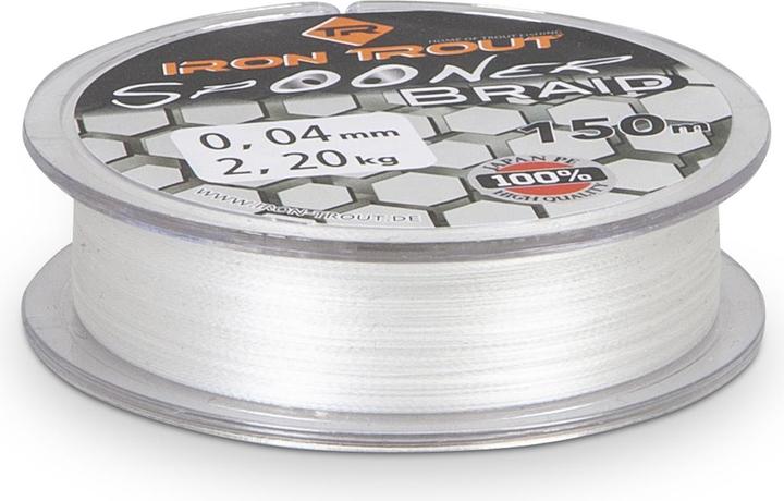 Produktbild Iron Trout Spooner Braid 0,04mm White 150m