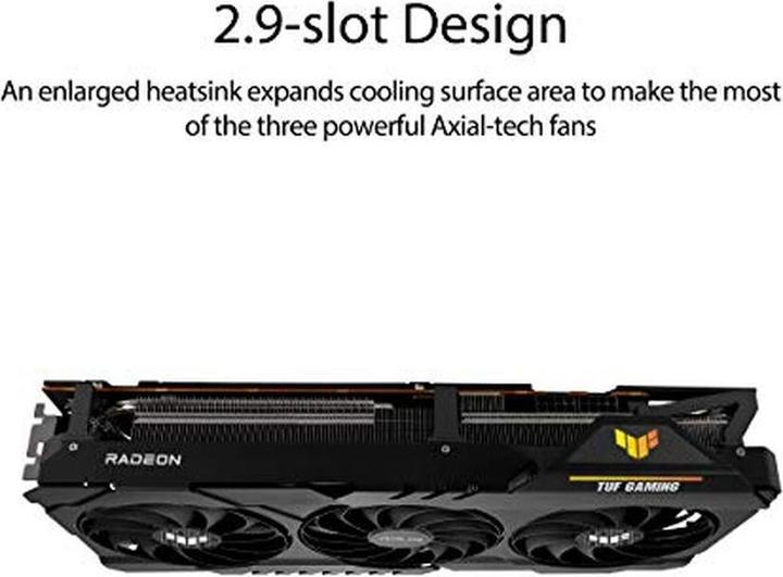 Actual product image ASUS TUF GAMING Radeon RX 6700 XT OC Edition (12 GB)