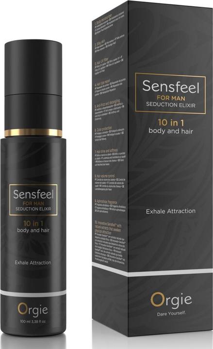 Produktbild Orgie Sensfeel for Man Pheromone Seduction Elixer 10 in 1 100 ml (Eau de Parfum, 100 ml)