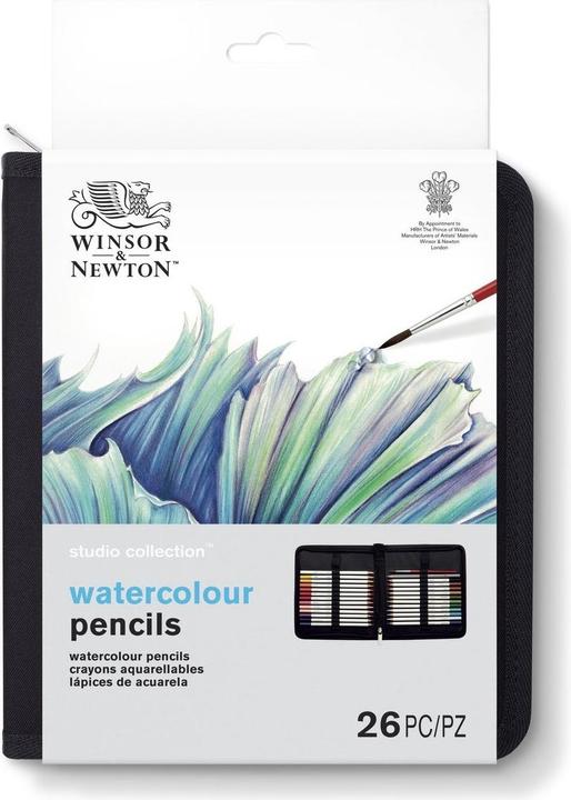 Actual product image Winsor & Newton Color Pencil Wallet Set (24x)