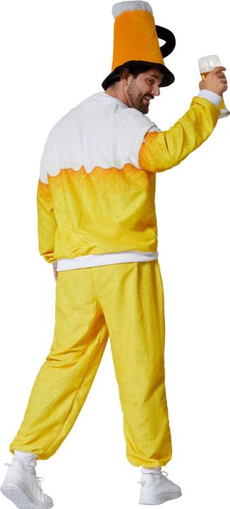 Produktbild tectake Herrenkostüm Bier Jogginganzug (M)