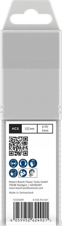 Produktbild Bosch Professional Zubehör PRO Wood precise T344DP Stichsägeblatt, 152 mm, 25-tlg.