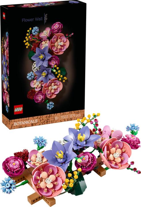 Actual product image LEGO Blumen an der Wand (LEGO Botanicals)