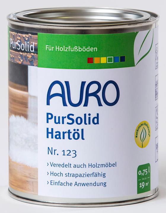 Produktbild AURO PurSolid Hartöl 123 (Transparent, 0.75 l)