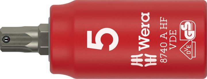 Productafbeelding Wera 8740 A VDE HF Zyklop Bitnuss 1/4, 5mm (5 mm)