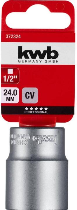 Actual product image kwb 372324 Socket 24 mm 1/2" (24 mm)