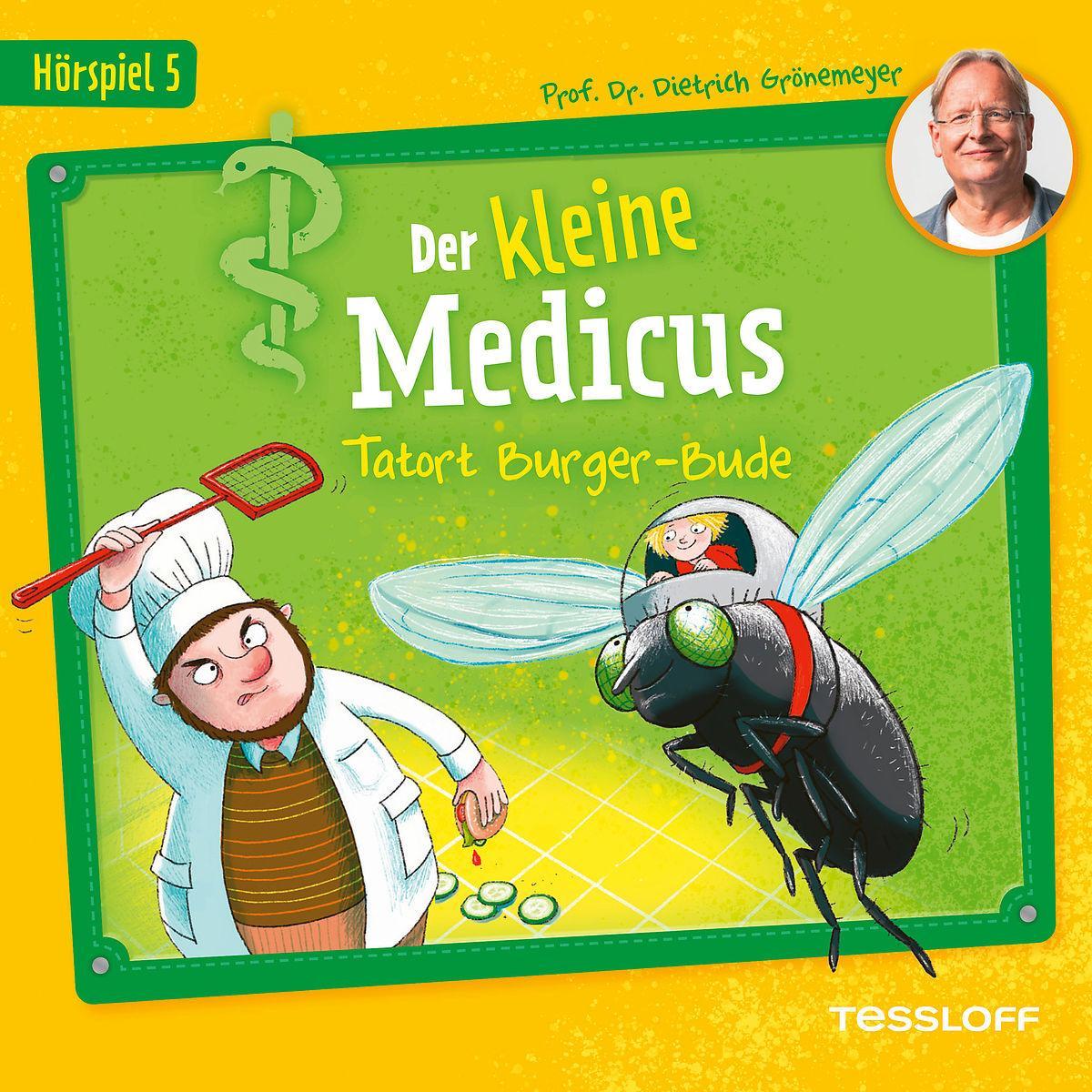 Der kleine Medicus. Hörspiel 5: Tatort Burger-Bude, Hörbücher von Dietrich Grönemeyer