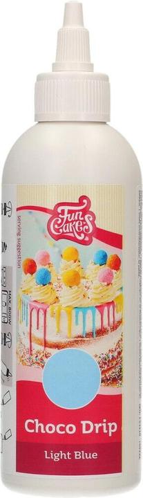 Actual product image FunCakes Glaze Light Blue - Drip Cake (180g) (1 x)