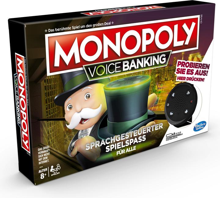 Produktbild Hasbro Gaming Monopoly Voice Banking (Deutsch)
