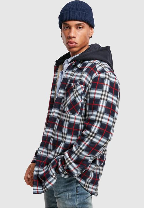 Actual product image Urban Classics Hooded Polar Fleece Overshirt (S)