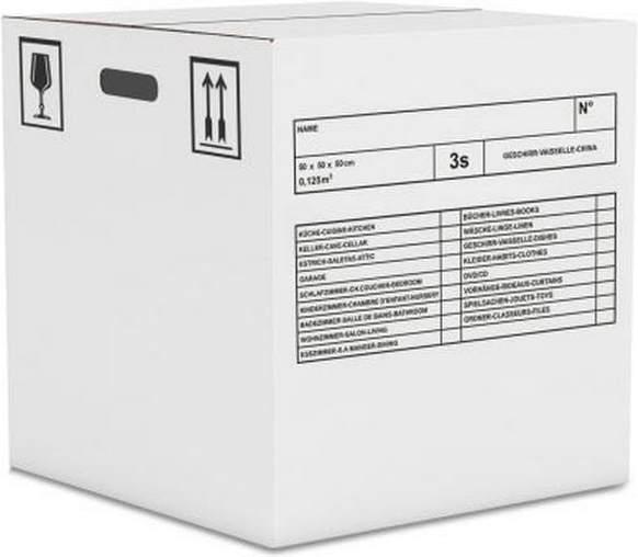 Actual product image Antalis Moving box (box of 10) (50 x 50 x 50 cm, 10 l)