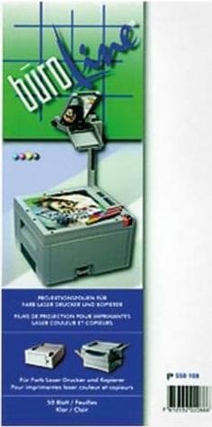 Immagine prodotto BüroLine Pellicola OHP A4 Trasparente, 100 pezzi (180 g/m², 100 x)