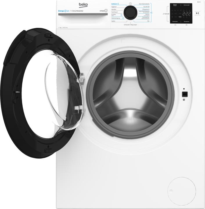 Produktbild Beko Waschmaschine BM3WFU3741X 7kg A (7 kg, Links)