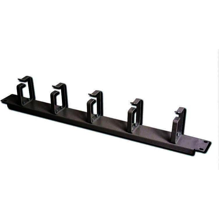 Thumbnail - Digitus Rangierpanel/Kabelfuehrungsbuegel 48,3cm 19Zoll 2HE 5x Kabelfuehrungsbuegel 40x60mm schwarz RAL9005, Serverschra...