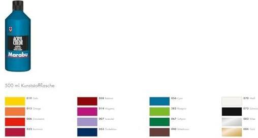 Actual product image Marabu Acrylic Color (500 ml)
