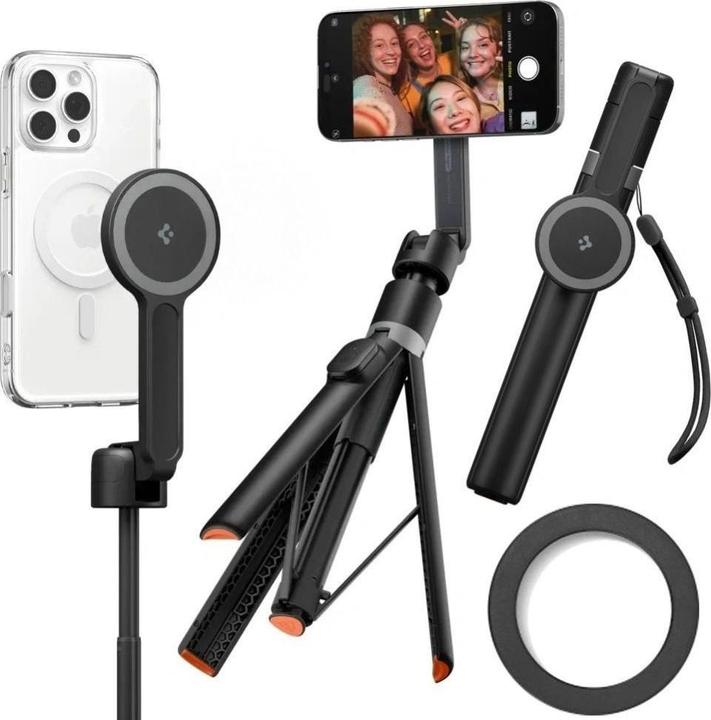 Spigen Selfie Stick MagSafe+ Tripod black