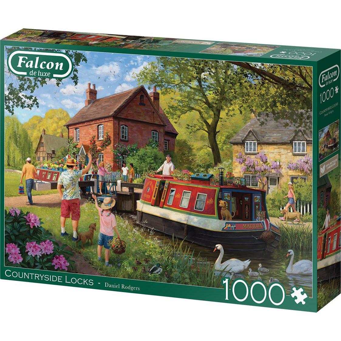 Thumbnail - Jumbo 1110500240 - Countryside Locks - 1000 Teile (1000 Teile)