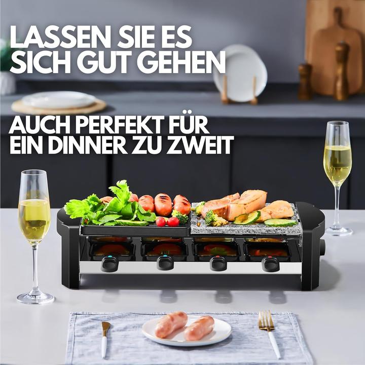 Image du produit Steinborg Raclettegrill für 8 Personen