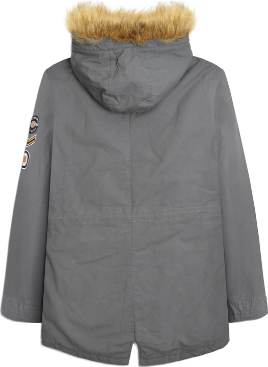 Actual product image Lambretta Mens Sherpa Lined Parka (M)