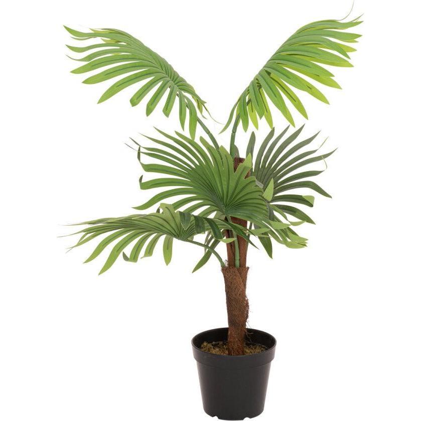 Europalms, Pianta artificiale, Palma a ventaglio, pianta artificiale, 88 cm