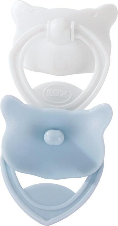 Blanc, Bleu clair