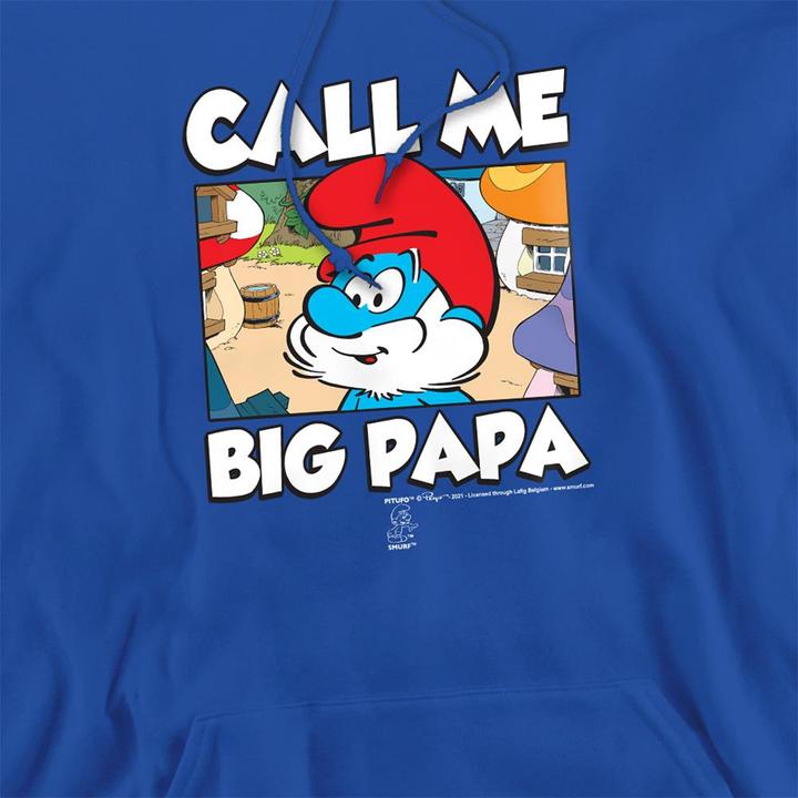 Produktbild The Smurfs Call Me Big Kapuzenpullover (M)
