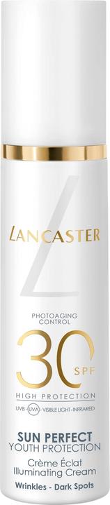Image du produit Lancaster Crème solaire illuminatrice Perfect Sun SPF 30 (Crème solaire visage, SPF 30, 50 ml, 150 g)