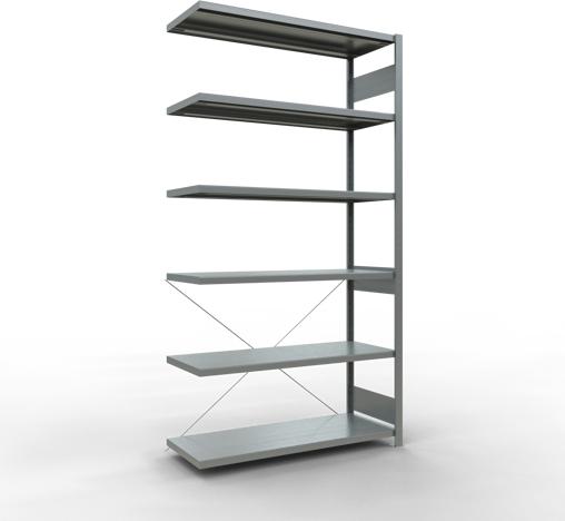 Actual product image Schulte Lagertechnik MULTIplus250 boltless bay system with cross brace