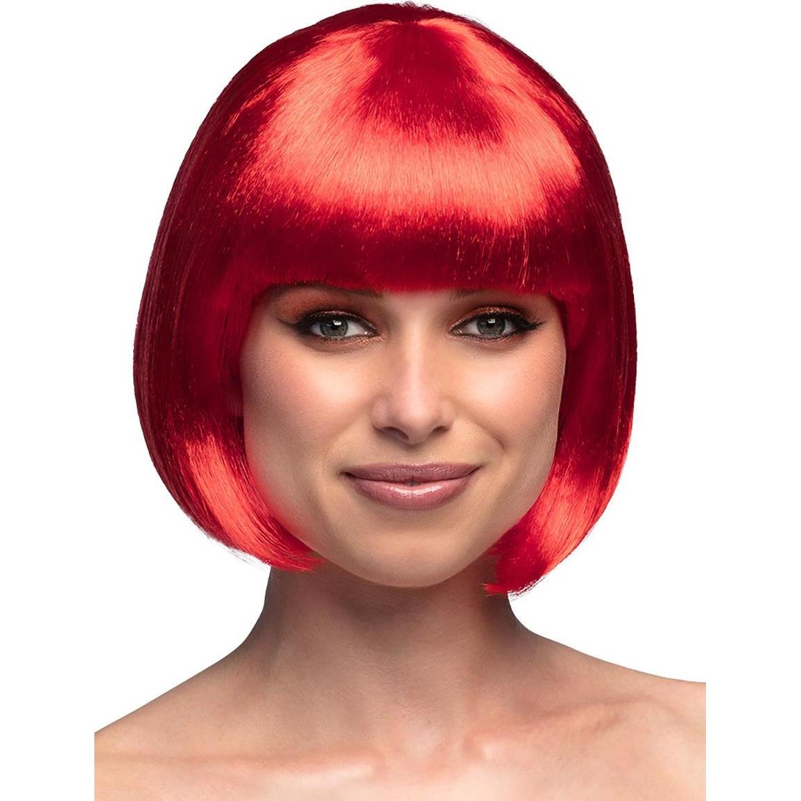 Thumbnail - Fasnacht Perücke Cabaret rot