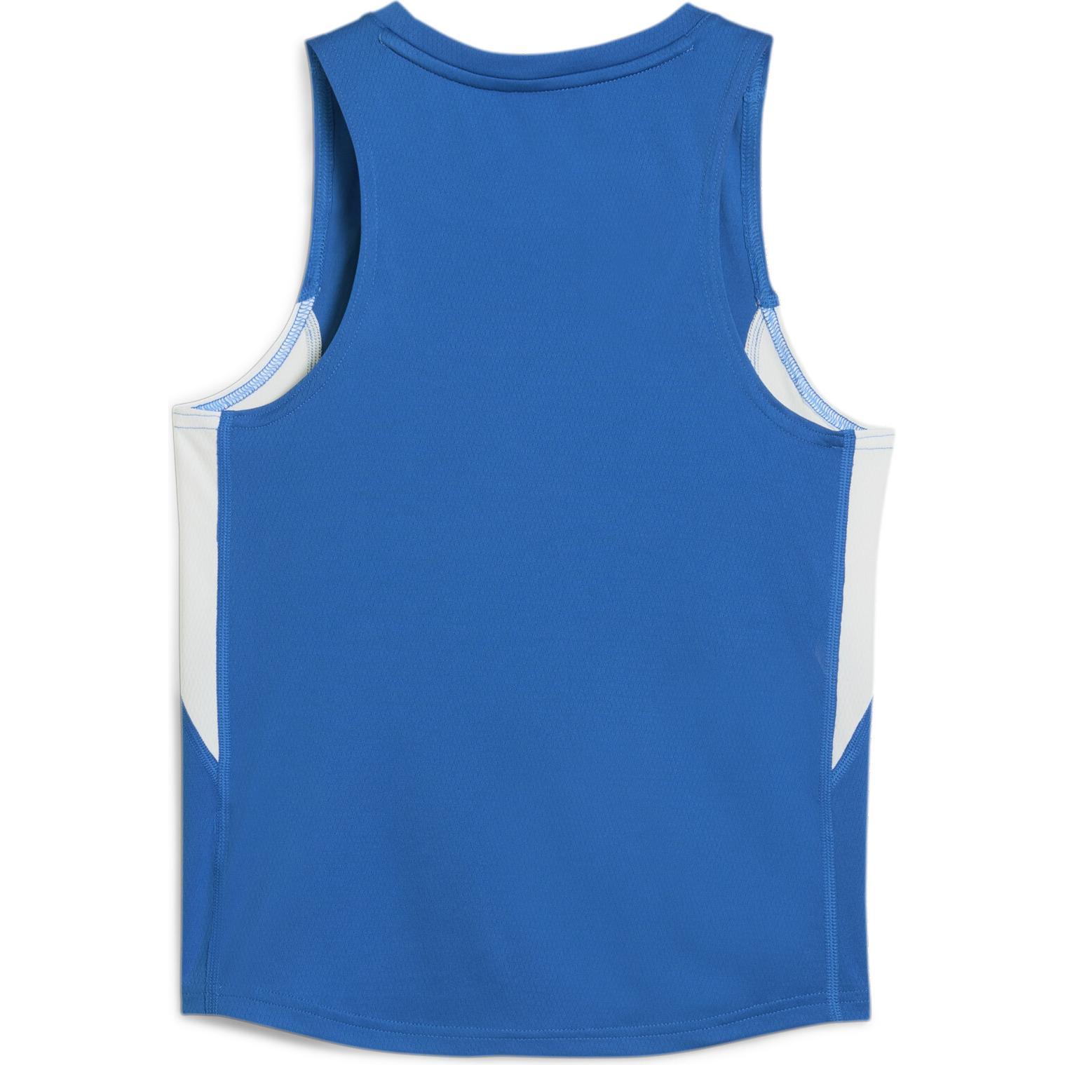 Thumbnail - Puma, Jungen, Sportshirt, Y Cross The Line Singlet 3.0 (152), Blau, 152