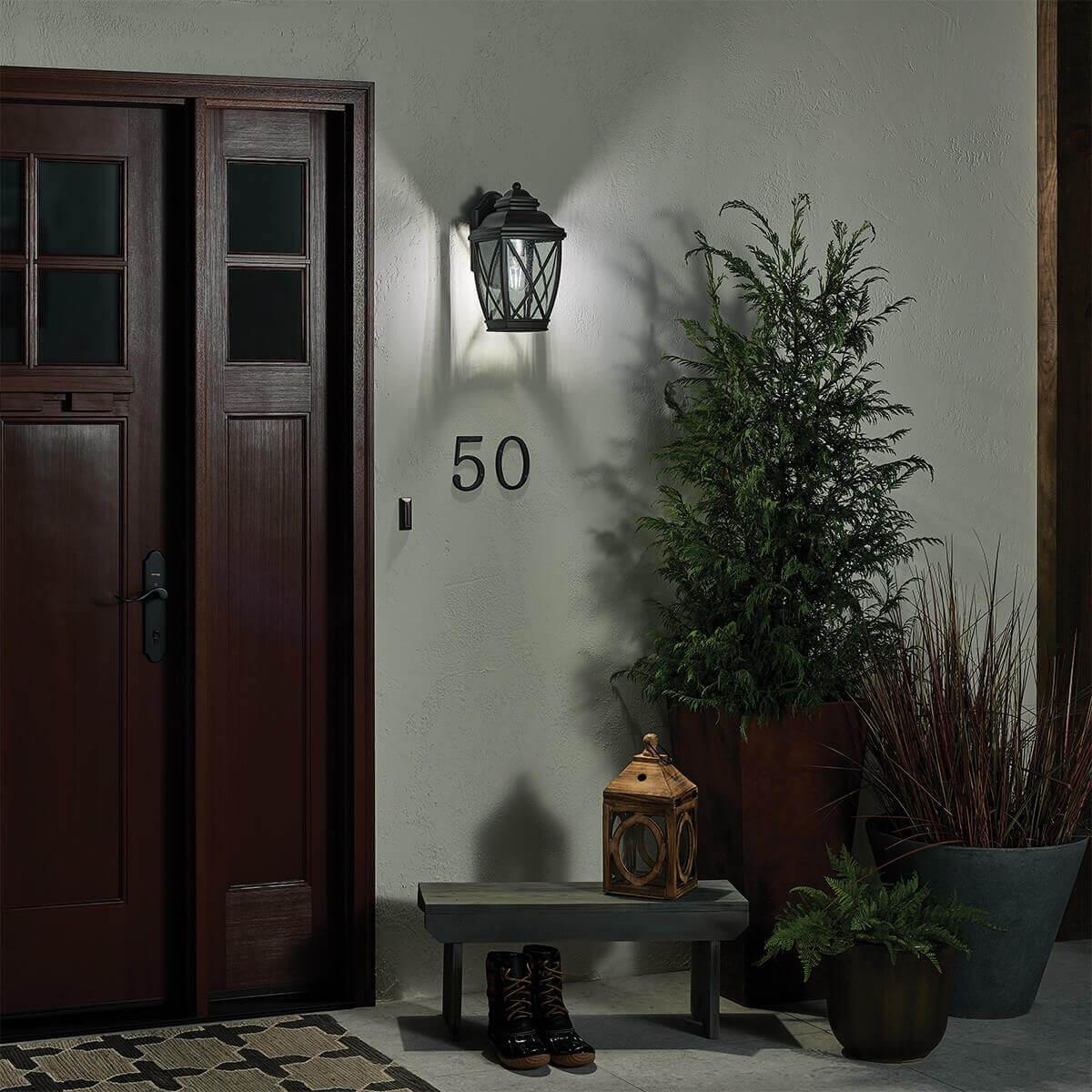 Thumbnail - Elstead Lighting, Gartenbeleuchtung, Tangier Aussen-Wandleuchte E27 34cm Ältere Bronze IP44 (E27, IP44)
