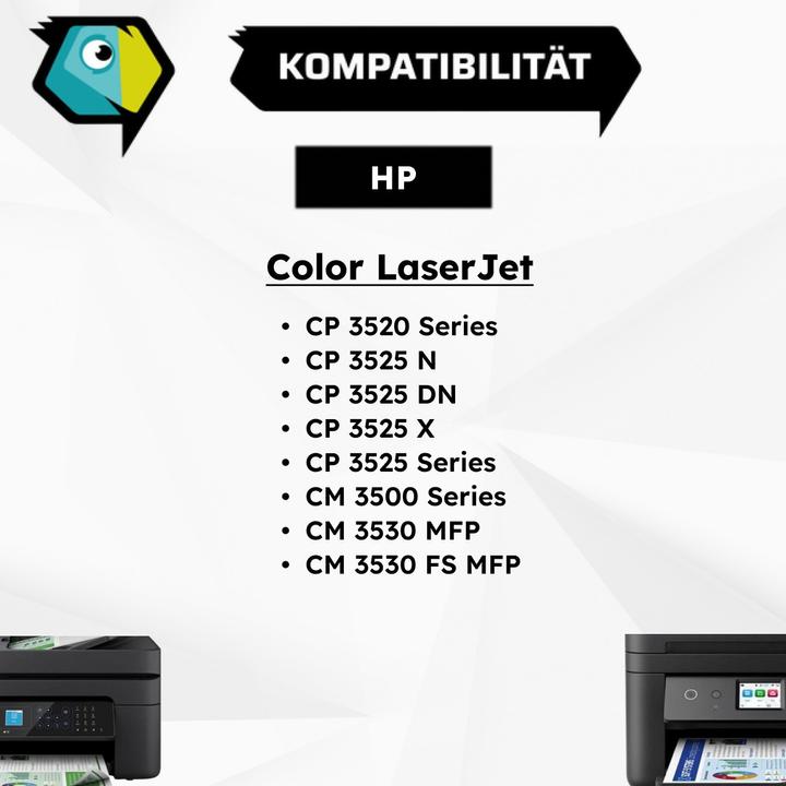 Produktbild Inkadoo Toner kompatibel zu HP CE250A / 504A Toner, schwarz Schwarz (BK)