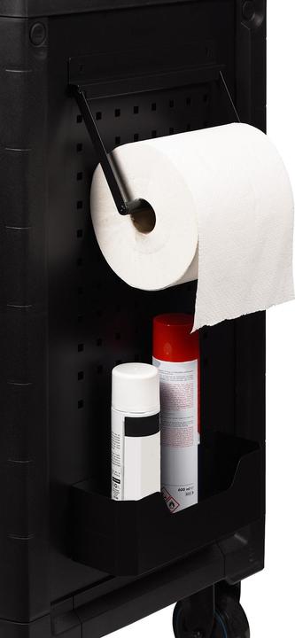 Image du produit SW-Stahl 07121L Porte-rouleau de papier pour servante d'atelier I Accessoires d'atelier pour paroi perforée