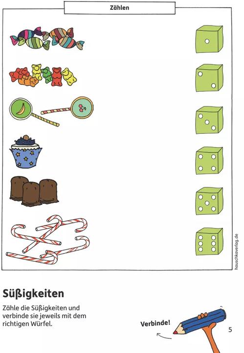 Produktbild Vorschulblock - Zahlen und Mengen (Deutsch, Sabine Dengl, 2018)