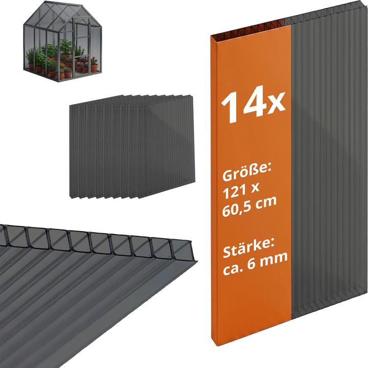 Produktbild Relaxdays Doppelstegplatten