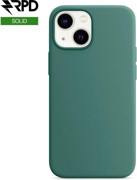 Actual product image RPD iPhone 13 Pro Max - Silicone Case Dunkelgrün, solid (Apple iPhone 13 Pro Max)