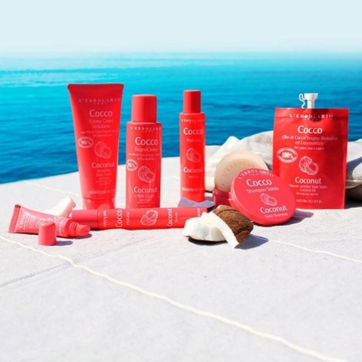 Image du produit L'erbolario Crème de bain à la noix de coco 3.4 Oz (100 ml, Huile de bain)