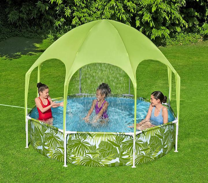 Actual product image Bestway Steel Pro Pool with UV sun protection