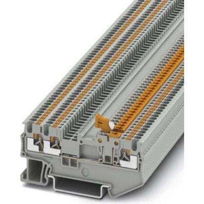 Phoenix Contact Grigio Pt 1,5/S-Twin-Mt 3210311 Morsetto Sezionatore A Coltello Numero Di Poli: 3 0,14 Mm² 1,50 Mm² Cavo + Spina Elettrica,